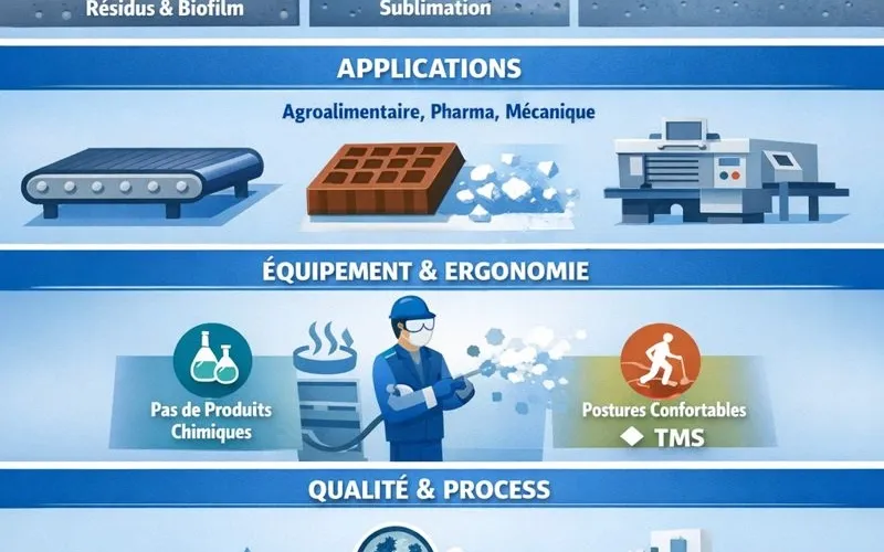 Le Nettoyage Cryogénique: Un atout  HSE pour l’industrie