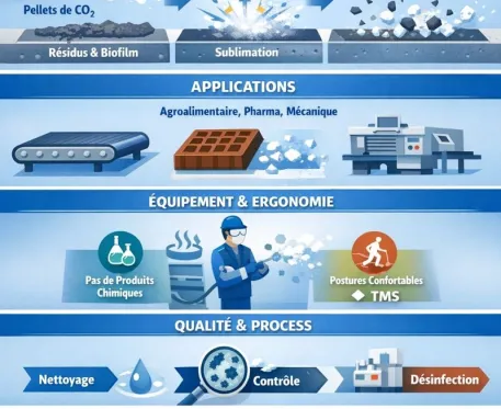 Le Nettoyage Cryogénique: Un atout  HSE pour l’industrie